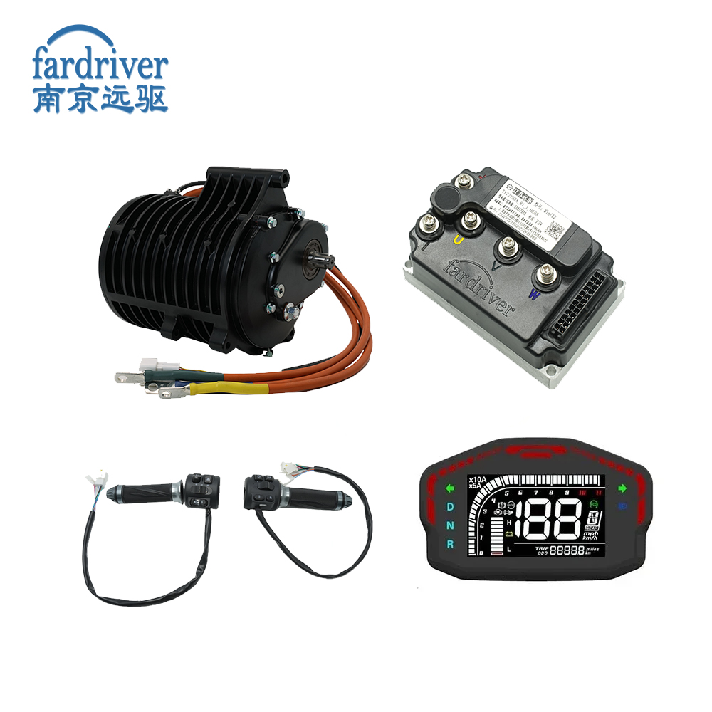 Mid Drive Motor Kit 72V 3000W - ชุดแปลงมอเตอร์ขับเคลื่อนกลาง QSMOTOR 138 3000W V3 70H