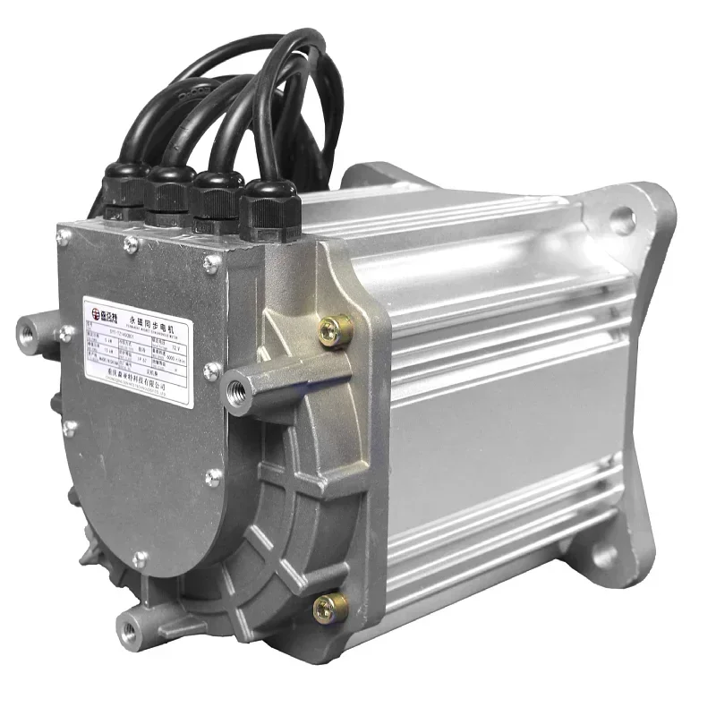 Electric Motorcycle Conversion Kit 72V - มอเตอร์ฮับมอเตอร์ไซค์ไฟฟ้าแบบไร้แปรงถ่าน 72V ความเร็วสูง แรงบิดสูง สำหรับใช้ในชุดแปลงมอเตอร์ไซค์ไฟฟ้า มอเตอร์แบบสายแบน