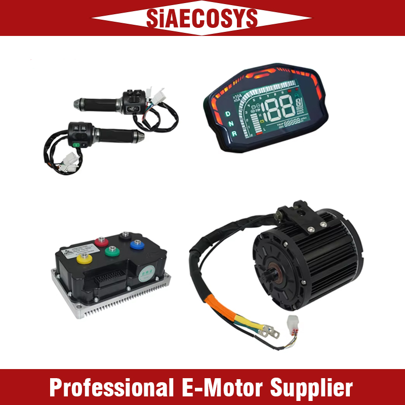 Mid Drive Motor Kit 72V 3000W - มอเตอร์ขับเคลื่อนกลาง QSMOTOR QS138 พร้อมชุดแปลง Fardriver SIAYQ72180