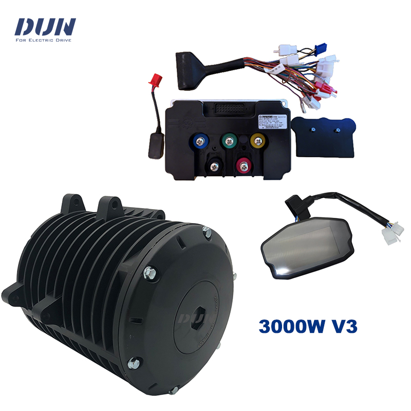 Mid Drive Motor Kit 72V 3000W - มอเตอร์ขับเคลื่อนกลางแบบ BLDC PMSM รุ่น qs138 3000W