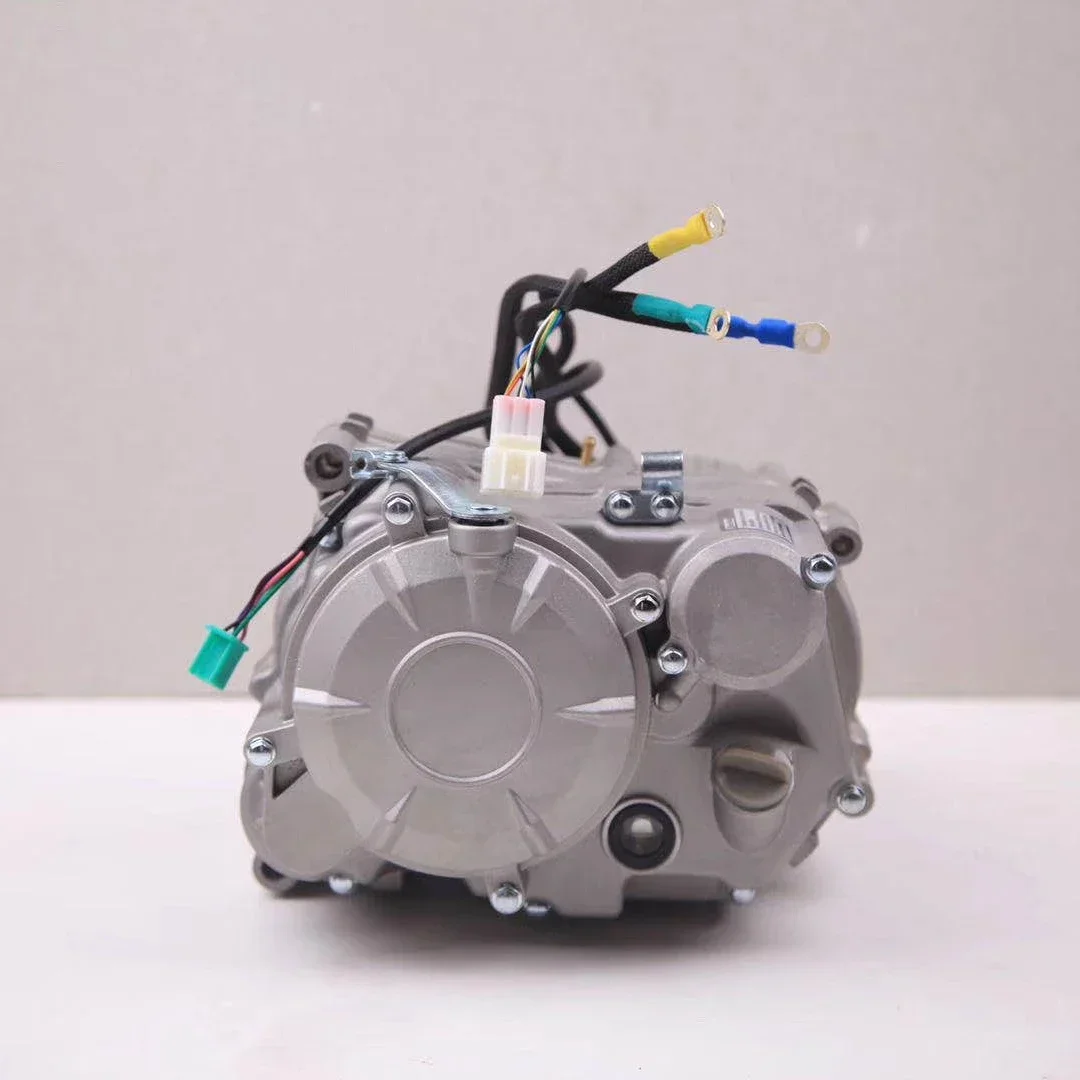 Electric Motorcycle Conversion Kit 72V - 72V 3000W ไฟฟ้าชุดแปลงรถจักรยานยนต์ไฟฟ้าชุดกลางไดรฟ์มอเตอร์สําหรับ Suzu Ki Wasp