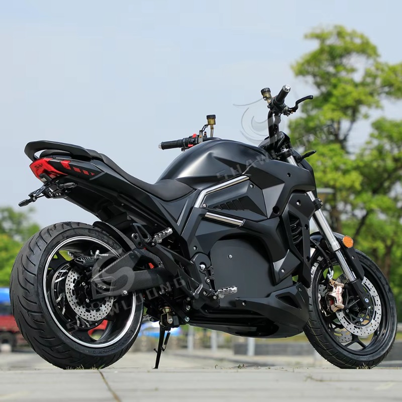 ราคาโรงงาน Shawloong SL-DMG มอ - 72V 5000W Electric Motorcycle บทวิจารณ์และราคา