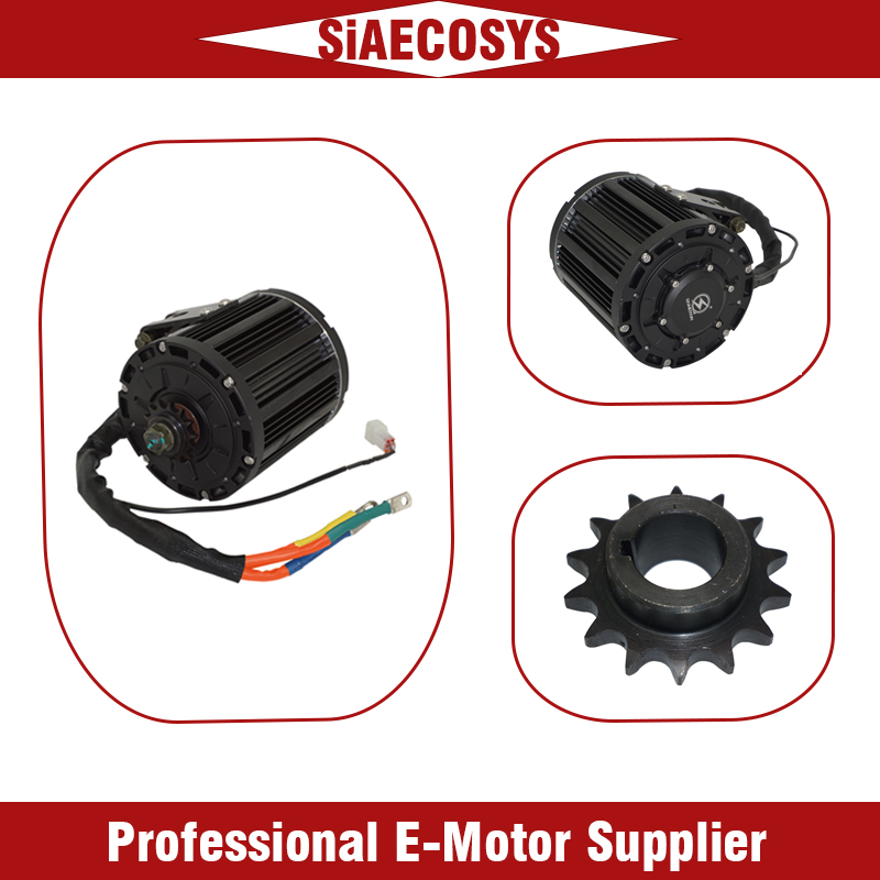 ชุดแปลงมอเตอร์ขับเคลื่อนกลาง Q - Mid Drive Motor Kit 72V 3000W บทวิจารณ์และราคา