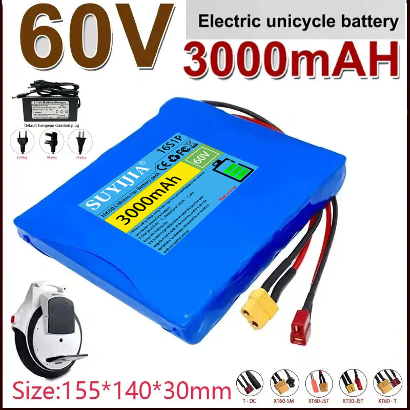แบตเตอรี่ลิเธียมสำหรับสกู๊ตเตอ - 60V 30Ah Electric Scooter Battery บทวิจารณ์และราคา